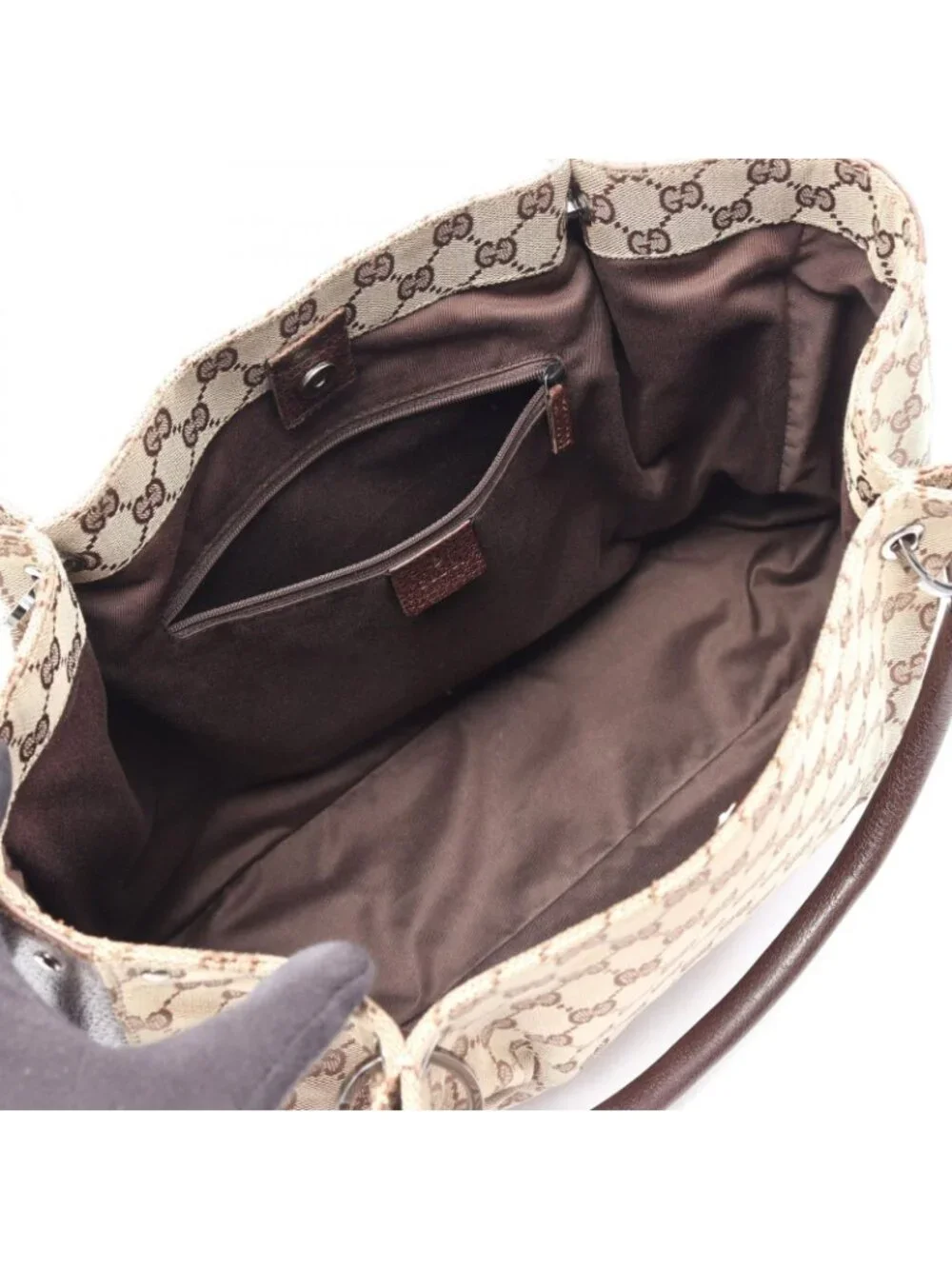 Gucci Tote GG Canvas Brown